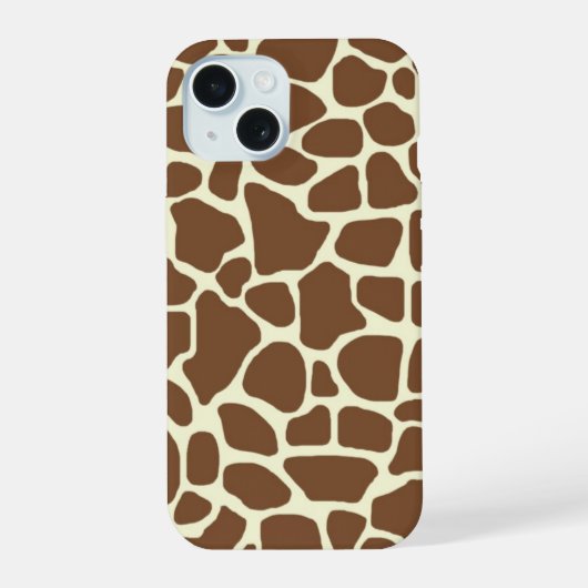 キリンプリント iPhone 15ケース (裏面)
