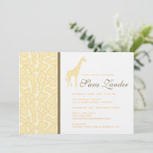 キリンベビーシャワー招待状 招待状 (スタンド正面)