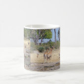 キリンベビーダブルイメージ コーヒーマグカップ (中央)