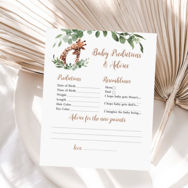 キリンベビー予測とアドバイスゲーム (クリエイターアップロード済み)