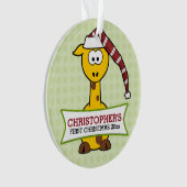 キリンベビー第1回クリスマス オーナメント (正面)