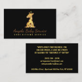 キリンベビー 名刺 (正面/裏面)