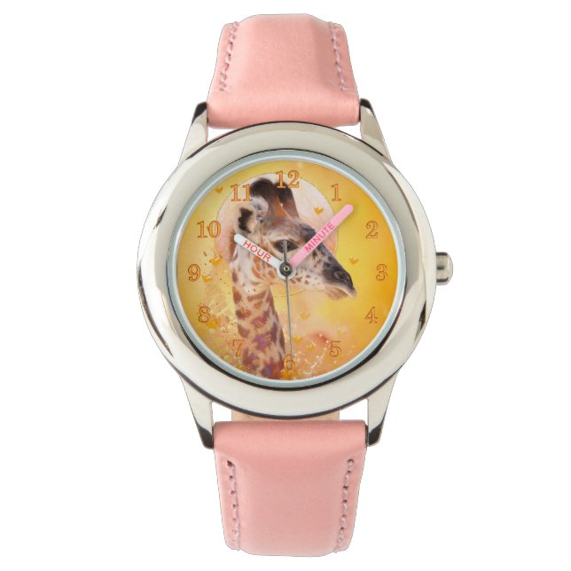 キリンベビー 腕時計 (正面)