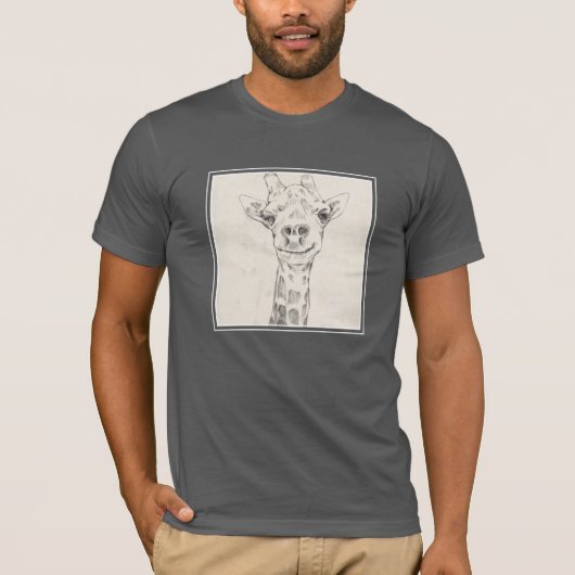 キリンポートレートスケッチ Tシャツ (正面)