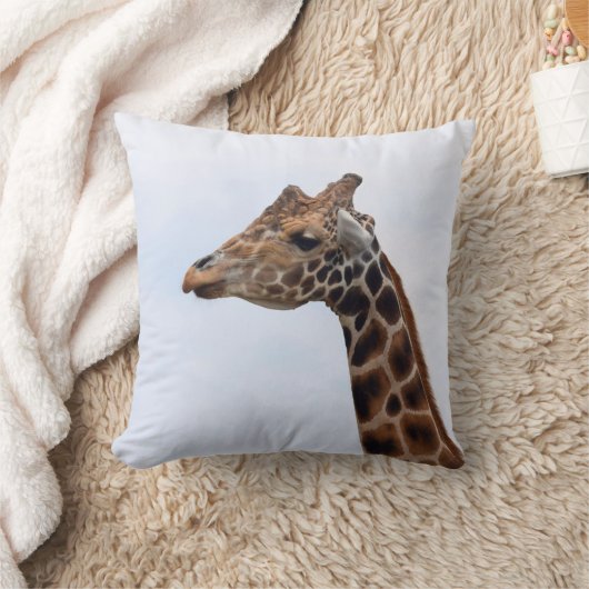 キリンポートレート写真106 クッション (ブランケット)