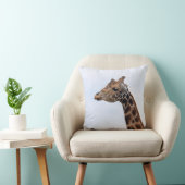 キリンポートレート写真106 クッション (椅子)