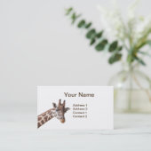 キリンポートレート名刺 名刺 (スタンド正面)