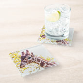 キリンポートレート ガラスコースター (アングル)