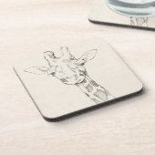 キリンポートレート |スケッチ コースター (左側)
