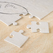 キリンポートレート |スケッチ ジグソーパズル (側面)