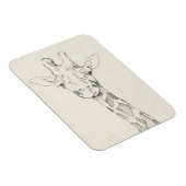 キリンポートレート |スケッチ マグネット (右側)