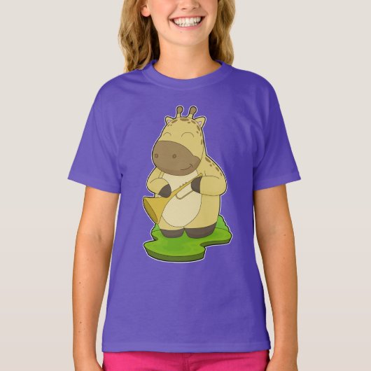 キリンミュージシャントランペットミュージック Tシャツ (正面)