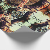 キリンモダンアートギフトラッピング紙 ラッピングペーパー (角)