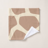 キリンモダンパターン バスタオルセット (ウォッシュタオル)