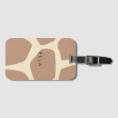 キリンモダンパターン ラゲッジタグ (正面横)