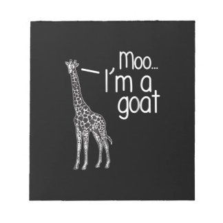 キリンモーはヤギだ ノートパッド