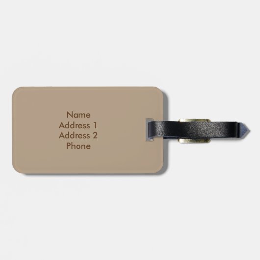 キリンラゲッジタグ ラゲッジタグ (裏面横)