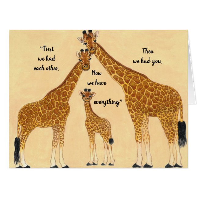 キリン一家は今や皆持っている (正面横)