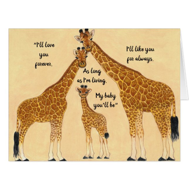 キリン一家を永遠に愛せよ (正面横)