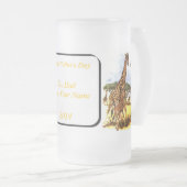 キリン一家 –  フロストグラスビールジョッキ (正面右)