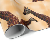 キリン二重トラブルギフトラッピング紙 ラッピングペーパー (ロールコーナー)