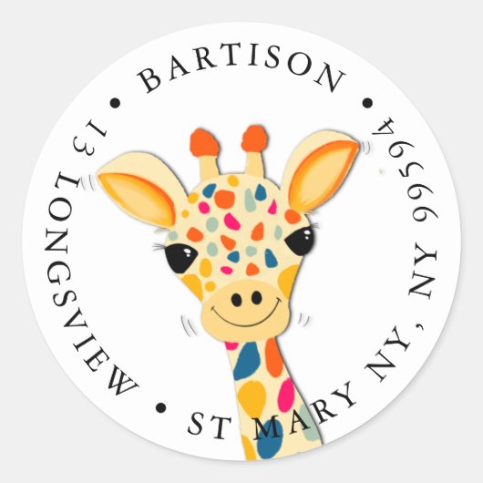 キリン会社クラシック丸ステッカー ラウンドシール (正面)