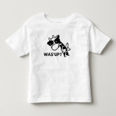 キリン何が起こっているか トドラーTシャツ (正面)