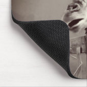 キリン写真 – ヴィンテージスタイル マウスパッド (コーナー)