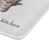 キリン動物パーソナライズされた名 カッティングボード (角)