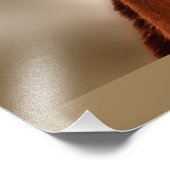 キリン動物園アニマルポートレート野生 フォトプリント            (角)