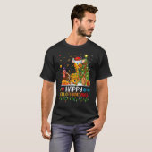 キリン動物幸せキリン・ヘロサンクスマ Tシャツ (正面フル)