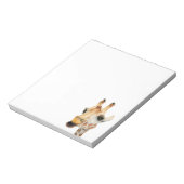 キリン動物愛好家ウォーターカラーアート ノートパッド (回転)