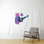 キリン合成波気化波芸術 タペストリー (インサイチュ(横))