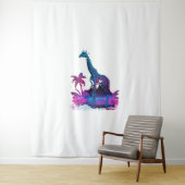 キリン合成波気化波芸術 タペストリー (インサイチュ)