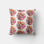 キリン吹バブルガムプリント クッション (正面)