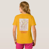 キリン塔（ポケットTシャツ） Tシャツ (裏面フル)