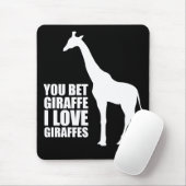 キリン大好きキリンのマウスパッド マウスパッド (マウス)