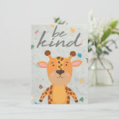 キリン好きはキリンに似ている サンキューカード (スタンド正面)