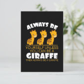 キリン好きキリンは常に自分でいる エンクロージャーカード (スタンド正面)