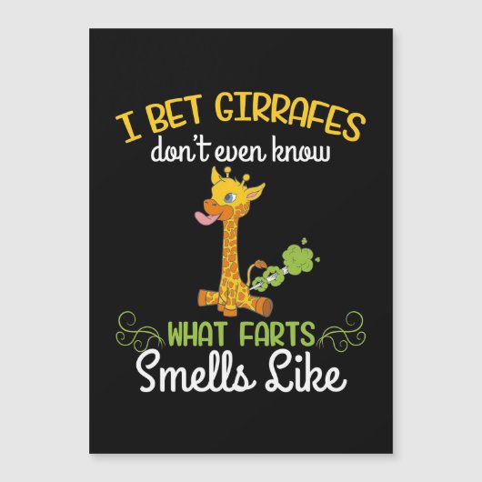 キリン好き キリン どんなオナラのにおい? (正面)