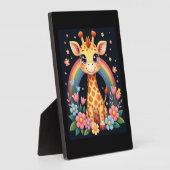 キリン好きTシャツ フォトプラーク (側面)