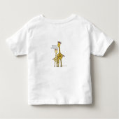 キリン姉Tシャツ トドラーTシャツ (裏面)