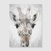 キリン威厳のあるが磁気カードを描写 (正面)