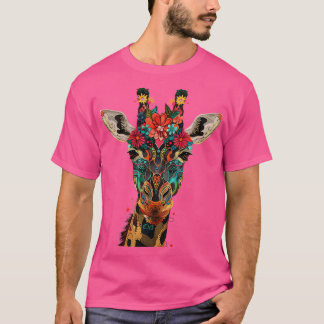キリン威厳のあるスタンス Tシャツ