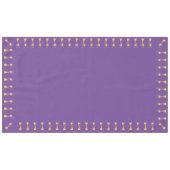 キリン子供の誕生日パーティーかわいい テーブルクロス (正面(横))