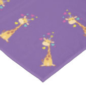 キリン子供の誕生日パーティーかわいい テーブルクロス (アングル)