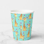 キリン子供の誕生日パーティーカウト紙カップ 紙コップ (右)