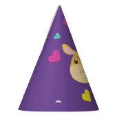 キリン子供の誕生日パーティーカウト パーティーハット (左)