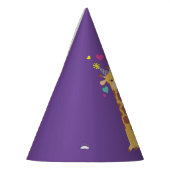 キリン子供の誕生日パーティーカウト パーティーハット (左)