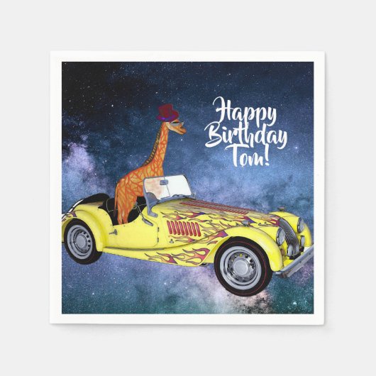 キリン宇宙カクテル紙ナプキンス スタンダードカクテルナプキン (正面)